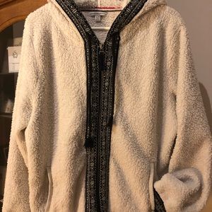 **SOLD**Sherpa Fleece Jacket